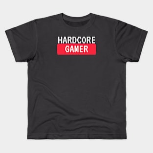 Hardcore gamer Kids T-Shirt